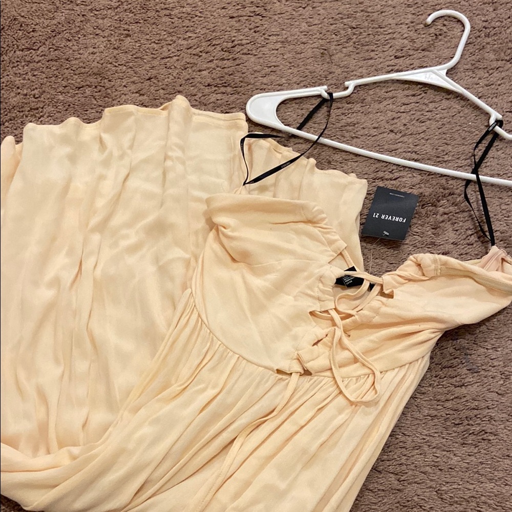 Forever 21 Peach Maxi Dress